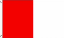 TCF 5X3 Half & Half Flag Red White